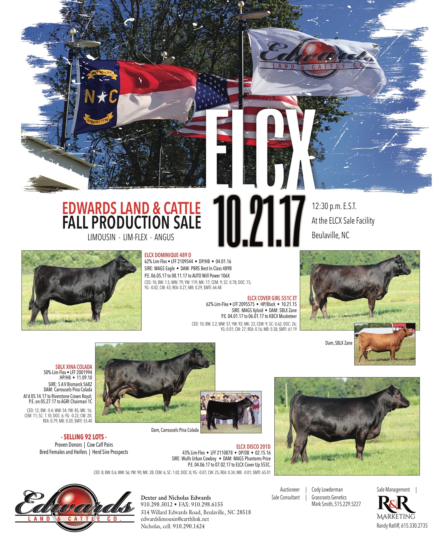 October 2017 NC Cattle Connection Ad